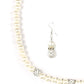 Priyaasi Women Silver Plated Pearls Jewellery Set with Bracelet - Swadesiicart