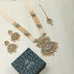 Priyaasi Women Multi-Color Beads Pearls Gold-Polished Rani Haar with Maang Tikka - Swadesiicart