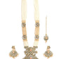 Priyaasi Women Multi-Color Beads Pearls Gold-Polished Rani Haar with Maang Tikka - Swadesiicart