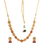 Priyaasi Women Ruby Kundan Pearls Gold-Polished Jewellery Set - Swadesiicart
