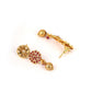 Priyaasi Women Ruby Kundan Pearls Gold-Polished Jewellery Set - Swadesiicart