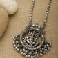 Priyaasi Women Ghungroo Silver Plated Temple Jewellery Set - Noz2Toz