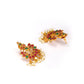 Priyaasi Women Ruby Emerald Beads Gold-Polished Jewellery Set - Swadesiicart