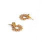 Priyaasi Women Gold-Polished Leaf Patterned Jewellery Set - Swadesiicart