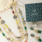 Priyaasi Women Multi-Color Beads Pearls Stones Gold-Polished Jewellery Set - Swadesiicart