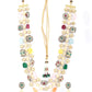 Priyaasi Women Multi-Color Beads Pearls Stones Gold-Polished Jewellery Set - Swadesiicart