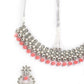 Priyaasi Women Orange Silver-Plated Jewellery Sets - Swadesiicart