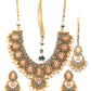 Priyaasi Women Pink Gold-Polished Jewellery Set - Swadesiicart