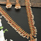 Priyaasi Women Multi-Color Kemp Stones Gold-Polished Peacock Jewellery Set - Noz2Toz