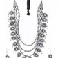 Priyaasi Women Kundan Stones Studded Silver Plated Jewellery Set - Noz2Toz