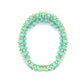 Priyaasi Women Mint Green Cubic Zirconia Stones Studded Gold-Polished Jewellery Set with Bracelet - Swadesiicart