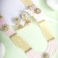 Priyaasi Women Pink Kundan Gold-Polished Raani Haar Jewellery Set - Noz2Toz