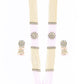 Priyaasi Women Pink Kundan Gold-Polished Raani Haar Jewellery Set - Swadesiicart