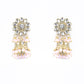 Priyaasi Women Pink Kundan Gold-Polished Raani Haar Jewellery Set - Swadesiicart