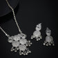 Priyaasi Women Ghungroo German Silver Plated Jewellery Set - Noz2Toz