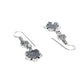 Priyaasi Women Black German Silver Plated Jewellery Set - Swadesiicart