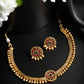 Priyaasi Women Ruby Gold-Polished Jewellery Set - Noz2Toz