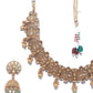 Priyaasi Women Emerald Gold-Polished Jewellery Set - Swadesiicart