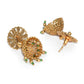 Priyaasi Women Emerald Gold-Polished Jewellery Set - Swadesiicart