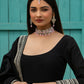Priyaasi Women Classic American Diamond Rose Gold Floral Jewellery Set - Swadesiicart