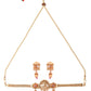 Priyaasi Women Ruby & Emerald Gold-Polished Dulhan Doli Jewellery Set - Swadesiicart