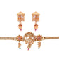 Priyaasi Women Ruby & Emerald Gold-Polished Dulhan Doli Jewellery Set - Swadesiicart