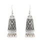 Priyaasi Women Tribal Oxidised Silver Floral Jewellery Set - Swadesiicart