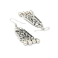 Priyaasi Women Tribal Oxidised Silver Floral Jewellery Set - Swadesiicart