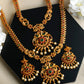 Priyaasi Women Traditional Gold-Polished Real Kemp Peacock Jewelley Set - Noz2Toz