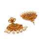 Priyaasi Women Traditional Gold-Polished Real Kemp Peacock Jewelley Set - Swadesiicart
