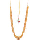 Priyaasi Women Traditional Gold-Polished Real Kemp Floral Jewelley Set - Swadesiicart