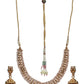 Priyaasi Women Traditional Gold-Polished Jewellery Set - Swadesiicart