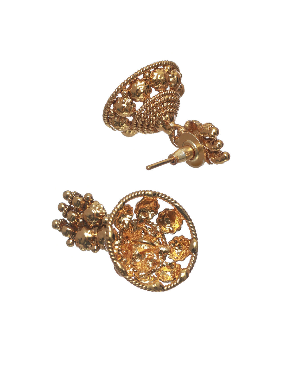 Priyaasi Women Traditional Gold-Polished Jewellery Set - Swadesiicart