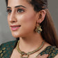 Priyaasi Women Floral Multicolor Gold-Polished Jewellery Set - Swadesiicart