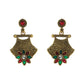 Priyaasi Women Floral Multicolor Gold-Polished Jewellery Set - Swadesiicart
