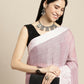 Shree Shyam Fashion Linen Purple Saree