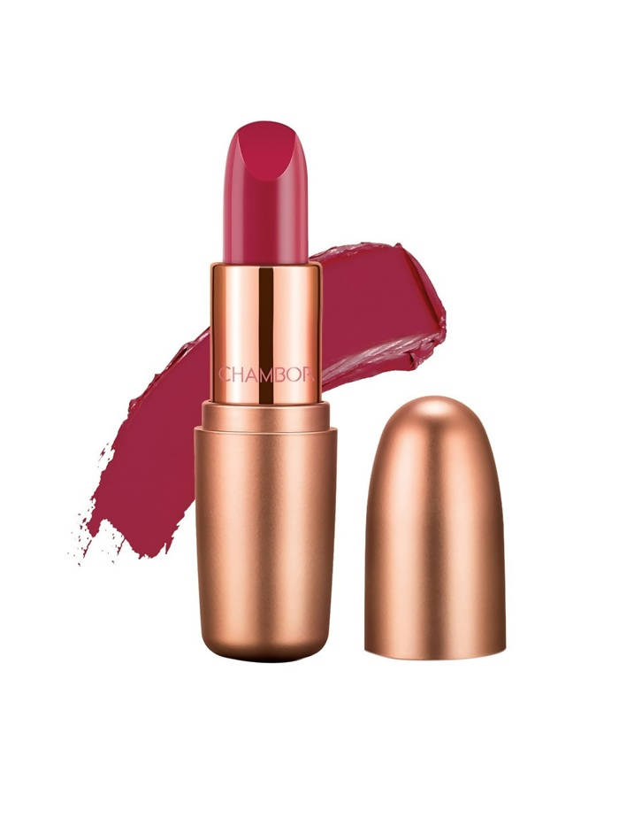 Chambor 955 Electric Pink Orosa Matt Perfection Sustainable Lipstick - Swadesiicart