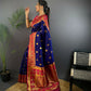 Joban Fashion Red Butti Banarasi Silk Sarees | Swadesiicart