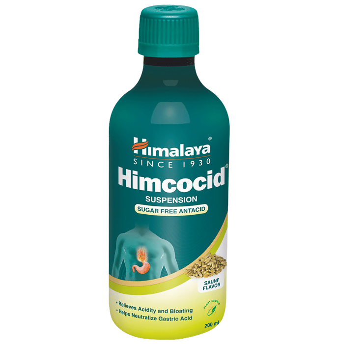 Himalaya Herbals Himcocid Sugar Free Suspension | Swadesiicart