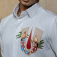 4Way White Chitra Srinivasa Shirt By Hilo Design | Swadesiicart