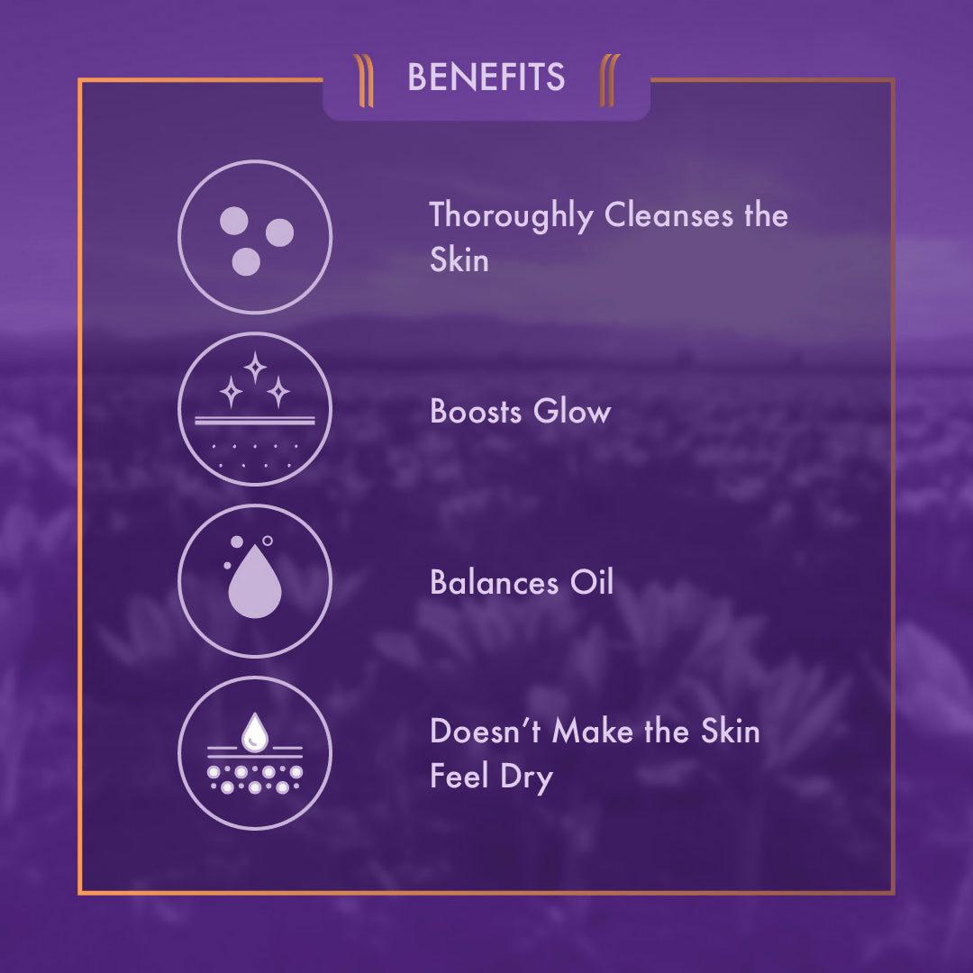 Ayuga Kashmiri Saffron Face Wash - Limited Time Offer - Swadesiicart