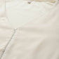 Ahalyaa Women's Traditional wear Kurta Set - Off White | Swadesiicart