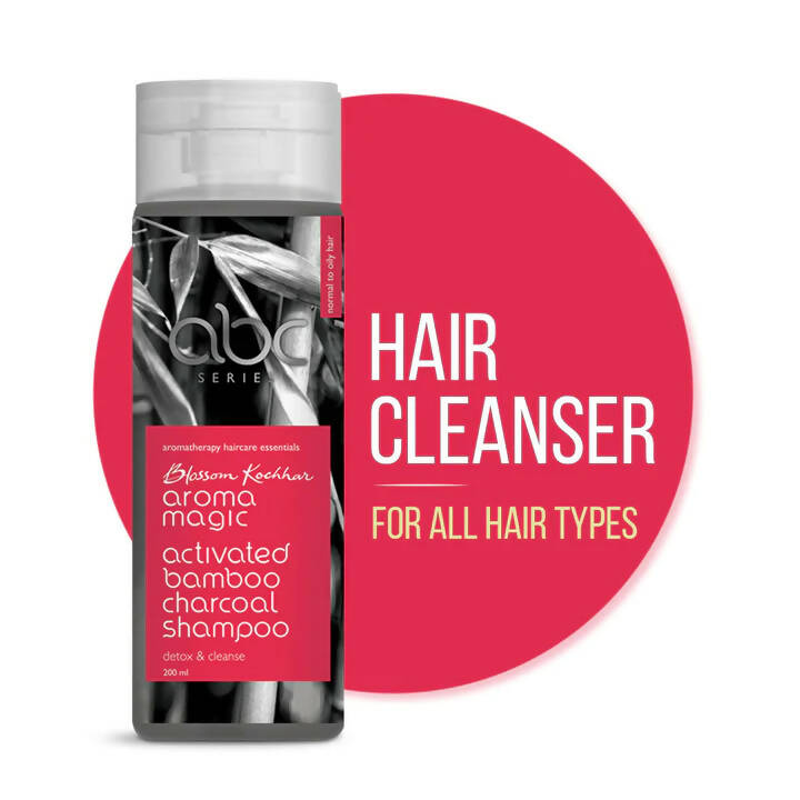 Blossom Kochhar Aroma Magic Activated Bamboo Charcoal Shampoo - Swadesiicart