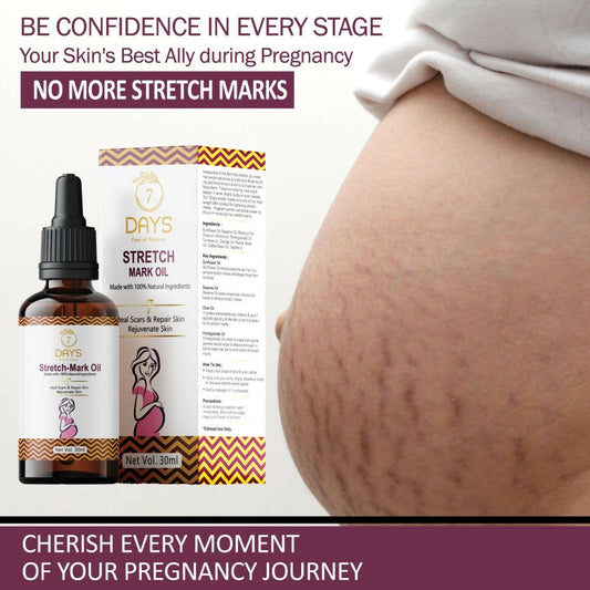 7 Days Stretch Mark Oil - Swadesiicart