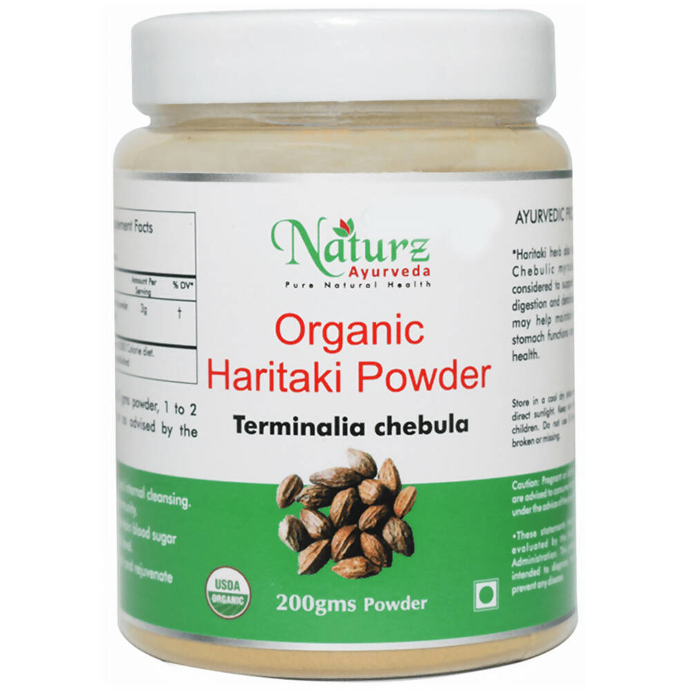 Naturz Ayurveda Organic Haritaki Powder | Swadesiicart