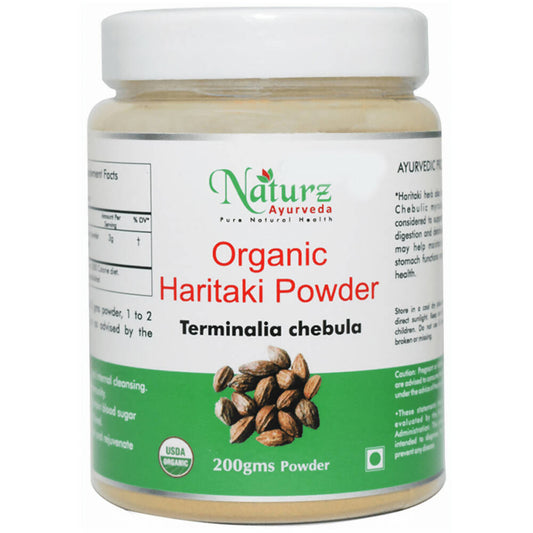 Naturz Ayurveda Organic Haritaki Powder | Swadesiicart