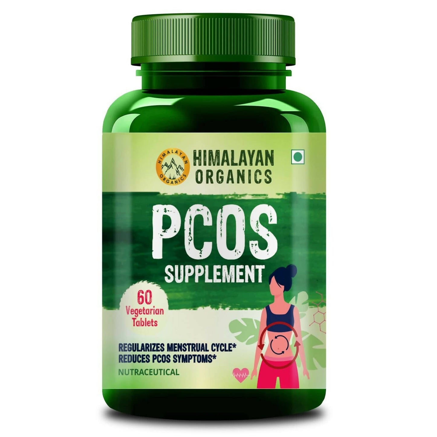 Himalayan Organics Pcos Supplement Tablets | Swadesiicart
