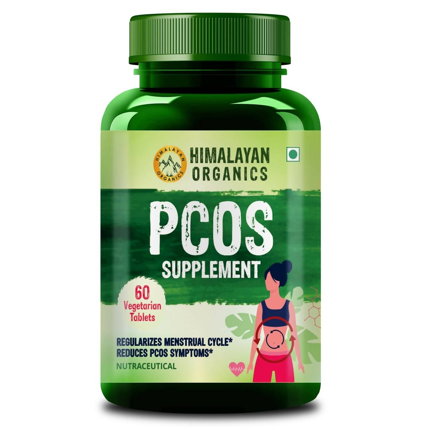 Himalayan Organics Pcos Supplement Tablets | Swadesiicart