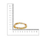 Yellow Aventurin Crystal Beads Bracelet - Ruby Raang | Swadesiicart