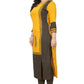 NOZ2TOZ Women's Yellow Cotton Kurta (1 Pc Set) - Swadesiicart
